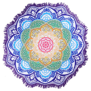 Beach Towel "Mandala flower"