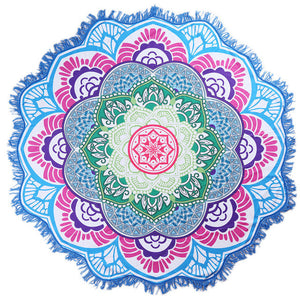 Beach Towel "Mandala flower"