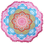 Beach Towel "Mandala flower"