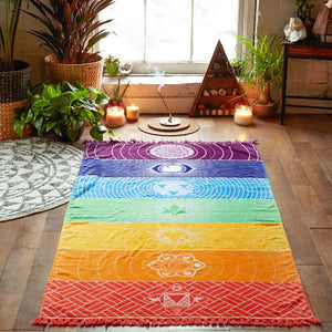 Rainbow Yoga Mat